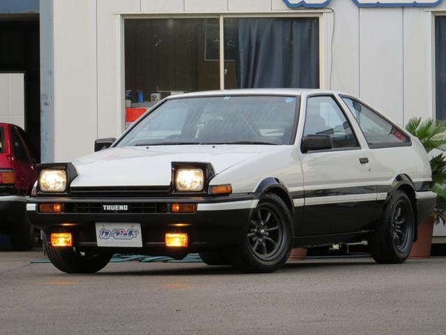 Ae86 Sprinter Trueno Gt V Zenki 5mt Initial D Style Lsd Frp Rear Hatch Watanabe Wheel スプリンタートレノ ｇｔ ｖ ａｅ８６ 前期型イニシャルｄ仕様 トヨタ 中古車 Jdm 中古車紹介 Introducing Of Jdm Used Car