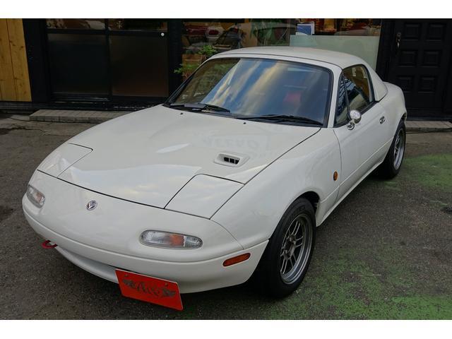 Eunos Roadster M2 1028 Nb 6mt Swapped Recaro Seat Mazda Speed Muffler Maruha Exhaust Manifold ユーノスロードスター ｍ２ １０２８ レカロシート 軽量エンケイａｗ ユーノス 評価書付 中古車 Jdm 中古車紹介 Introducing Of Jdm Used Car