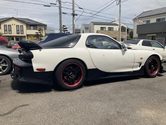 マツダ ＲＸ－７ タイプＲＩＩ ＲＥ雨宮フロントバンパー 社外サイド