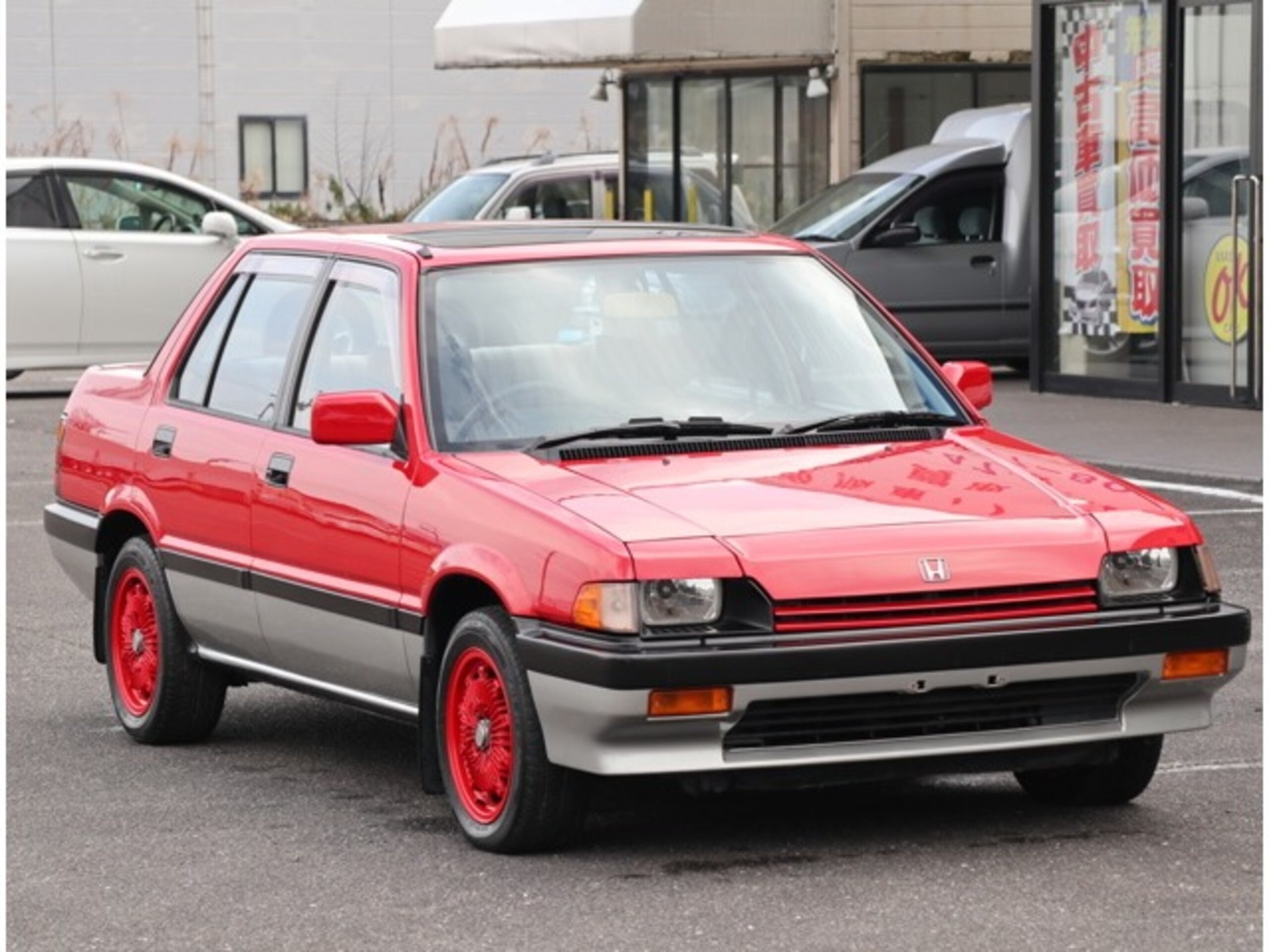 Ballade Cr I 5mt ホンダ バラードcr I Cr I レッド 車両本体価格 0万円 Jdm 中古車紹介 Introducing Of Jdm Used Car