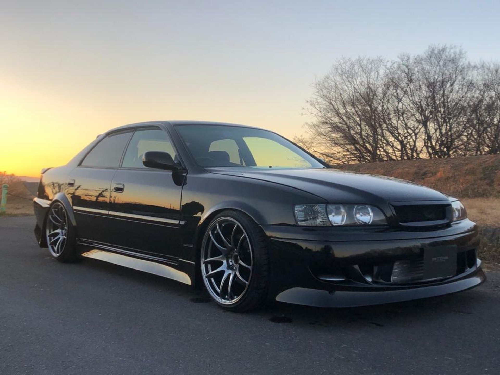 Chaser Tourer V Genuine 5mt Lowdown km トヨタ チェイサー2 5 ツアラーv Trdスポーツ 純正5速mt 車高調 ブラック 車両本体価格 332 0万円 Jdm 中古車紹介 Introducing Of Jdm Used Car