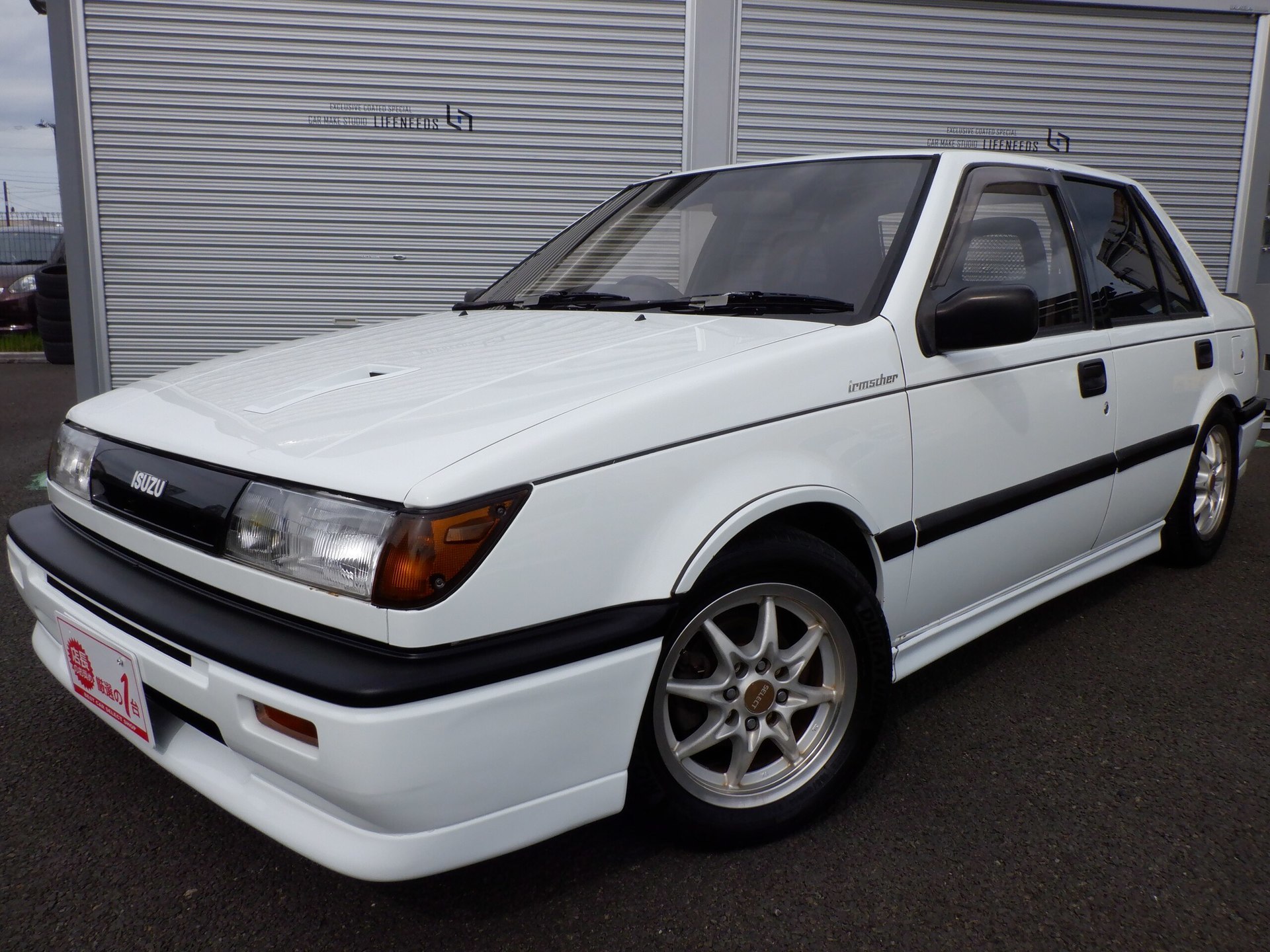 Isuzu Gemini Irmscher Turbo 5mt km いすゞ ジェミニイルムシャーターボ ホワイト 車両本体価格 78 0万円 Jdm 中古車紹介 Introducing Of Jdm Used Car