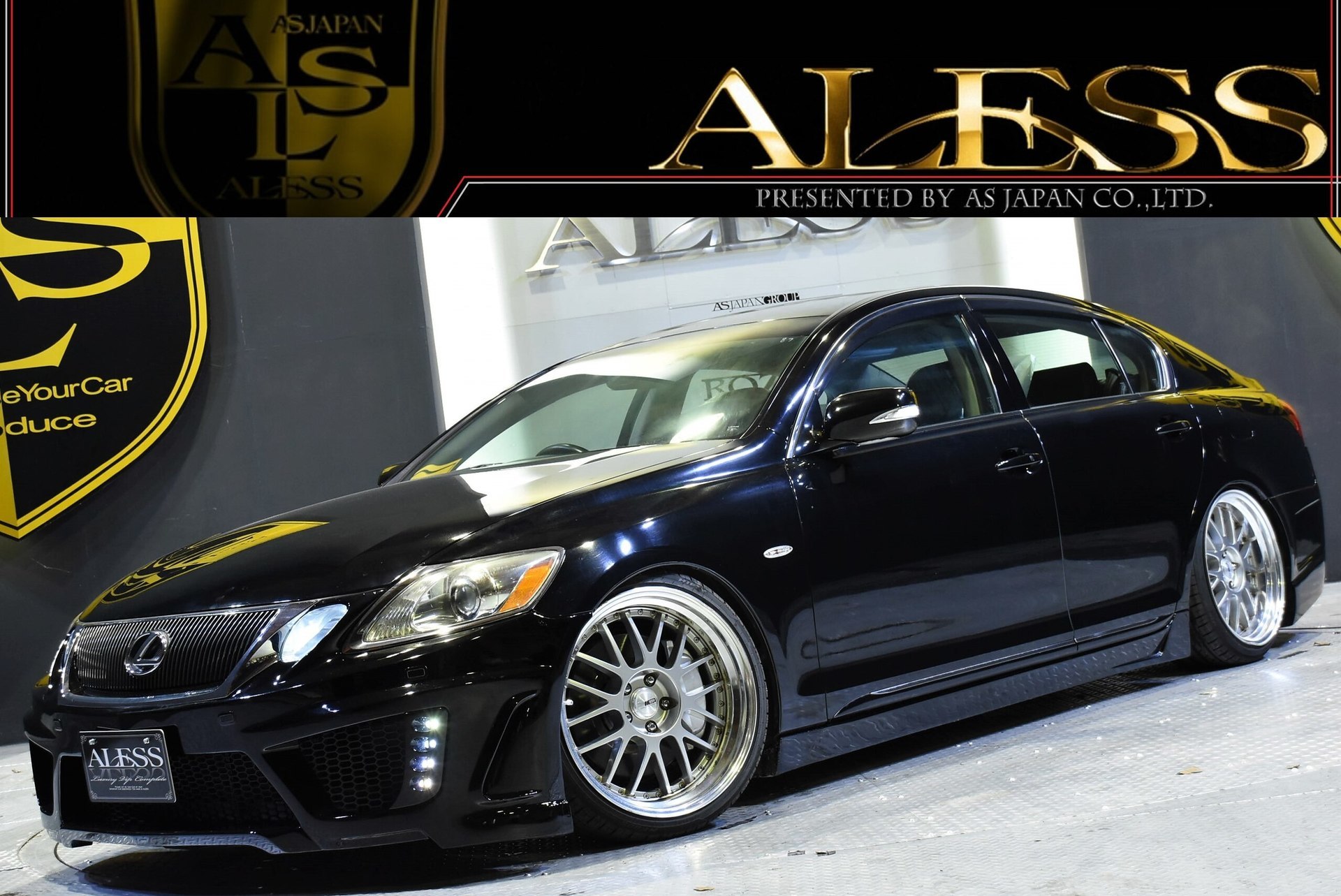 Lexus Gs350 Blackleather Onestaraero Fulltap Suspension Ssr Wheel 6at km レクサス Gs350 黒革 ワンスターエアロ 車高調 Ssr19 ブラック替 車両本体価格 87 0万円 Jdm 中古車紹介 Introducing Of Jdm Used Car