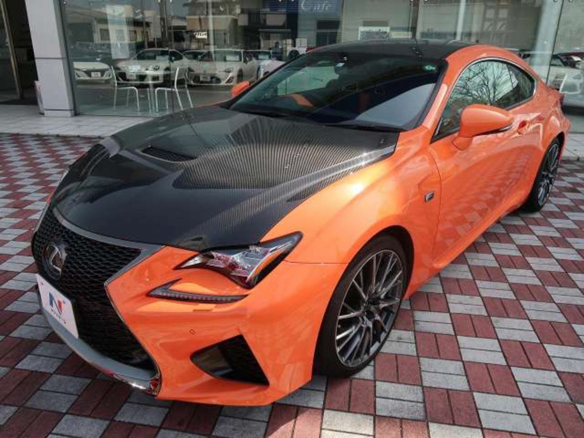 Lexus Rc F 8at Carbon Exterior Package km レクサス Rc Fカーボンエクステリアパッケージ ラヴァオレンジクリスタルシャイン 車両本体価格 5 9万円 Jdm 中古車紹介 Introducing Of Jdm Used Car