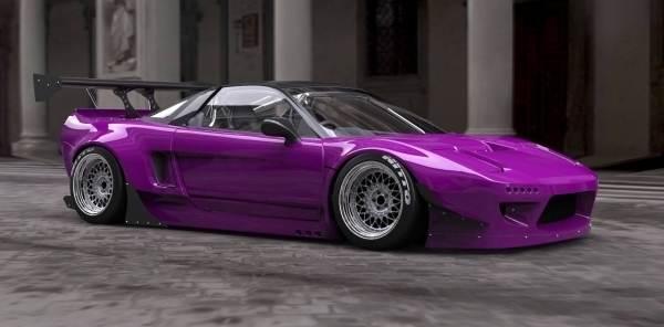 Amazon.co.jp: 貴重 RC 1 10 ドリフト ボディ NSX NA1 ロケット